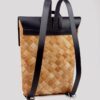 Hand-Knitted Large-Capacity Double-Strap Backpack