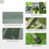 Folding Camping Cot For Adults All-in-One Elevated Tent With Sleeping Bag Thick Air Mattress Portable Single Bed