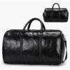 Travel bag handbag pu retro business trip luggage bag