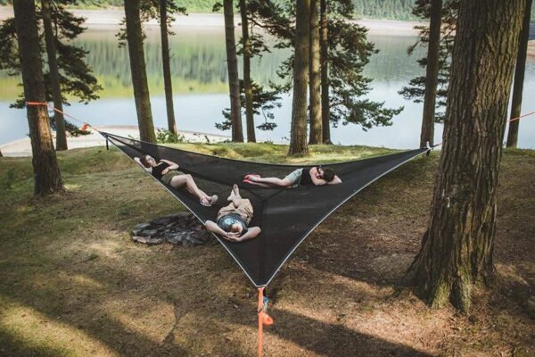 1622623289736.jpg Multi-Person Hammock Three Point Design Portable Hammock Multi-functional Triangle Aerial Mat