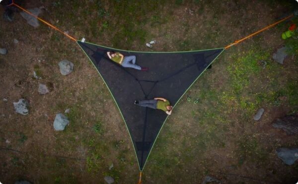 1622623289743.jpg Multi-Person Hammock Three Point Design Portable Hammock Multi-functional Triangle Aerial Mat