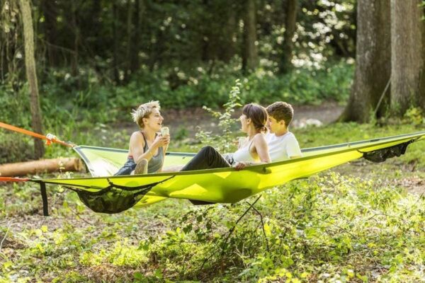 1622623289750.jpg Multi-Person Hammock Three Point Design Portable Hammock Multi-functional Triangle Aerial Mat