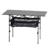 Folding Portable Camping Table Aluminum Outdoor Picnic Roll Up Table Storage Bag