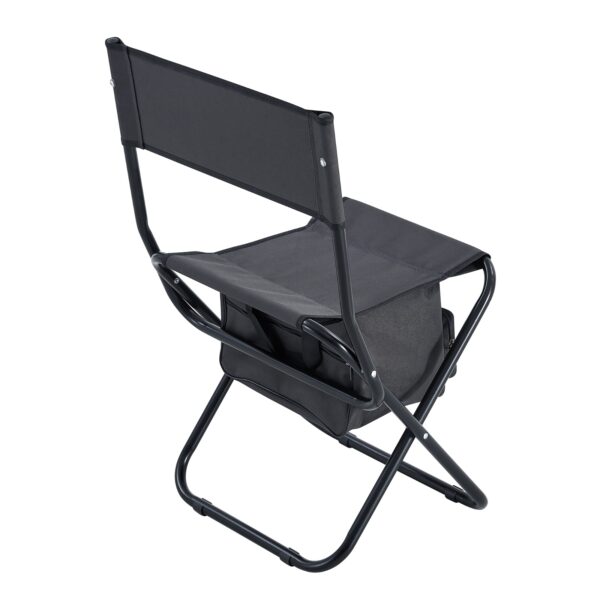 2-Piece Folding Outdoor Chair With Storage Bag For Camping & Picnics