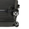 3-piece Hard Shell Luggage Set, Suitable For Both Long-distance And Short Distance Travel. Equipped With Four-wheel Rollers, Password Lock, And Hiking Bag