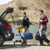 Portable, Foldable, Telescopic Trolley Trolley, Trolley, Luggage Cart, Black