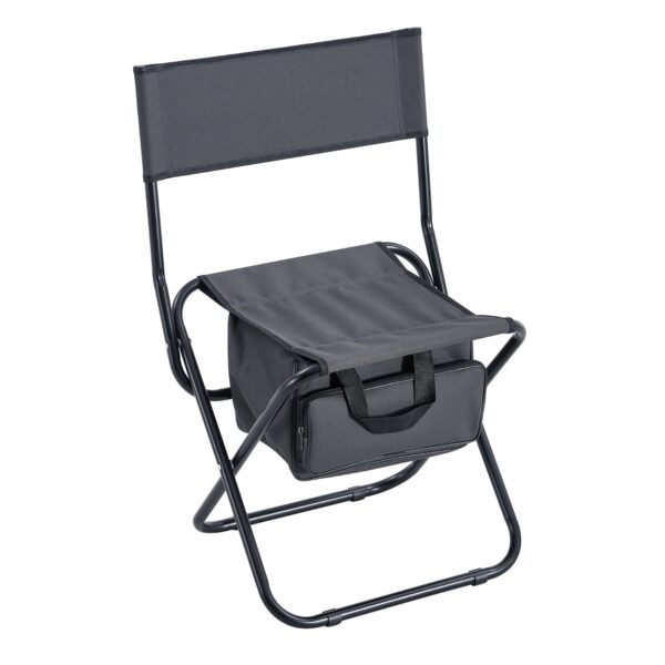 2-Piece Folding Outdoor Chair With Storage Bag For Camping & Picnics