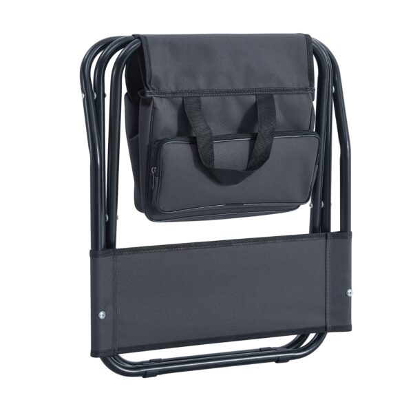 2-Piece Folding Outdoor Chair With Storage Bag For Camping & Picnics
