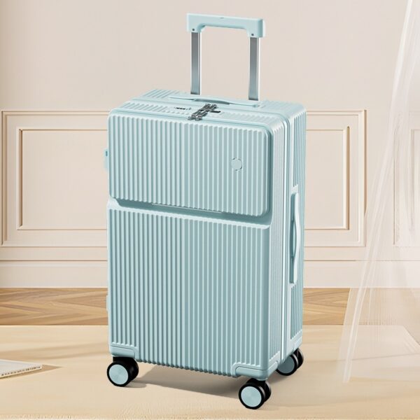 Front Half-opening Multifunctional Luggage
