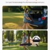 Folding Portable Camping Table Aluminum Outdoor Picnic Roll Up Table Storage Bag