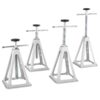 RV Stabilizer Jacks, 4 Pack Aluminum RV Leveling Jacks, RV Stack Jacks For RV Travel Trailer Camper, Single Screw Jack Support Up To 6000 Lbs, Adjustable From 11 Inch To 17 Inch