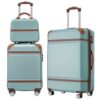 Hardshell Luggage Sets 3 Pieces 20x24 Luggages And Cosmetic Case Spinner Suitcase With TSA Lock Lightweight