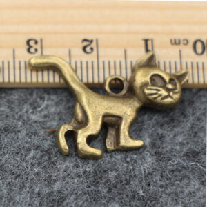 13776508363490.jpg DIY Vintage Alloy Pendant Pendant Kitten Handmade Alloy Jewelry Necklace Accessories