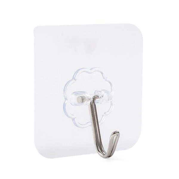 2c047c8b-c55e-4fe5-9568-9101ac126867.jpg Transparent Sticky Hook Punch-free Seamless Hook Strong