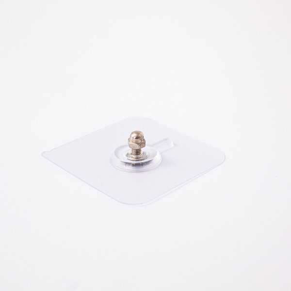 925f1014-9d3a-43e5-9d10-062ff679150a.jpg Transparent Sticky Hook Punch-free Seamless Hook Strong