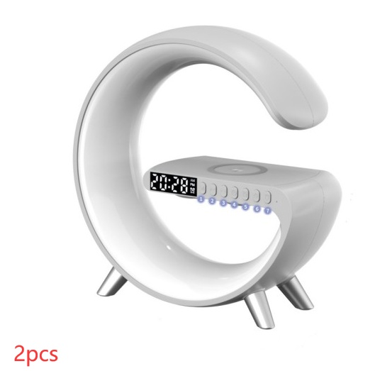 ceed514f-6a28-43ea-8c12-69bab21dc0a7.jpg New Intelligent G Shaped LED Lamp Bluetooth Speake Wireless Charger Atmosphere Lamp App Control For Bedroom Home Decor