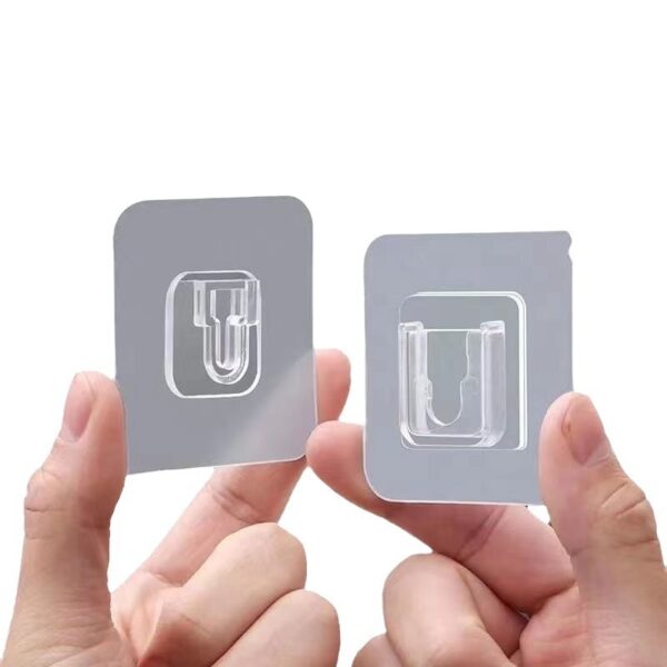 d1a055c9-a79c-431f-bf6c-ba5beda2bfd8.jpg Transparent Sticky Hook Punch-free Seamless Hook Strong