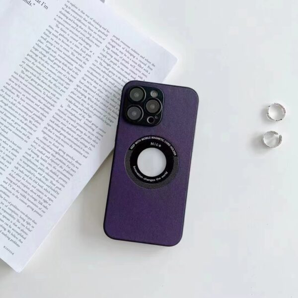 1000704f-65d4-4da5-9de5-f275ea7bb1ce.jpg Suitable For IPhone15PRO Phone Case Litchi Grain Leather