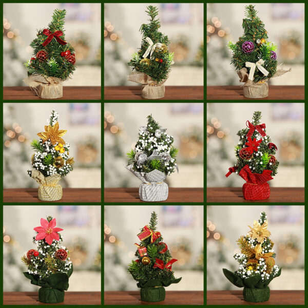 1067121191430.jpg New Mini Christmas Tree Desktop Decoration