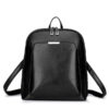 Multifunctional fashion oil wax leather backpack