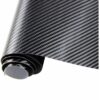 Car Styling Glossy Black 5D Carbon Fiber Vinyl film Car Wrap