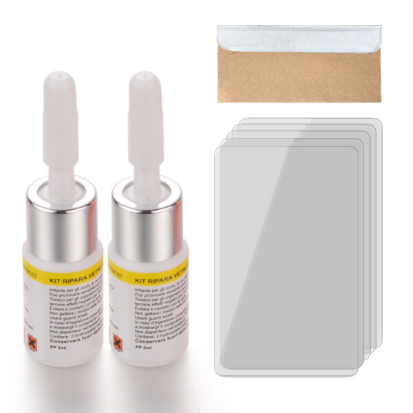 Automobile glass repair tool front windshield