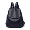 Xiangfei Kangaroo Soft Leather Backpack Female New Fashion Casual Backpack Soft Leather Large Capacity Travel Bag
