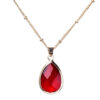 Copper Chain Drop Pendant Necklace Ladies