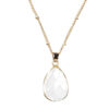 Copper Chain Drop Pendant Necklace Ladies