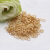 14K Pack Broken Ring Color Retention Diy Ornament