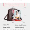 Multifunctional fashion oil wax leather backpack