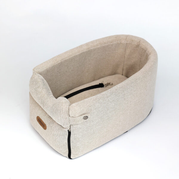 2c0b6a07-61ac-471e-9135-ff8f2ca4ae34.jpg Car Central Dog Car Seat Bed Portable Dog Carrier For Small Dogs And Cats Safety Travel Bag Accessories Pet Products