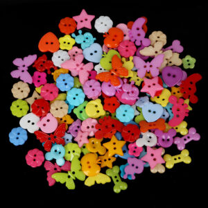 Colorful Buttons Handmade Diy Ornament Accessories