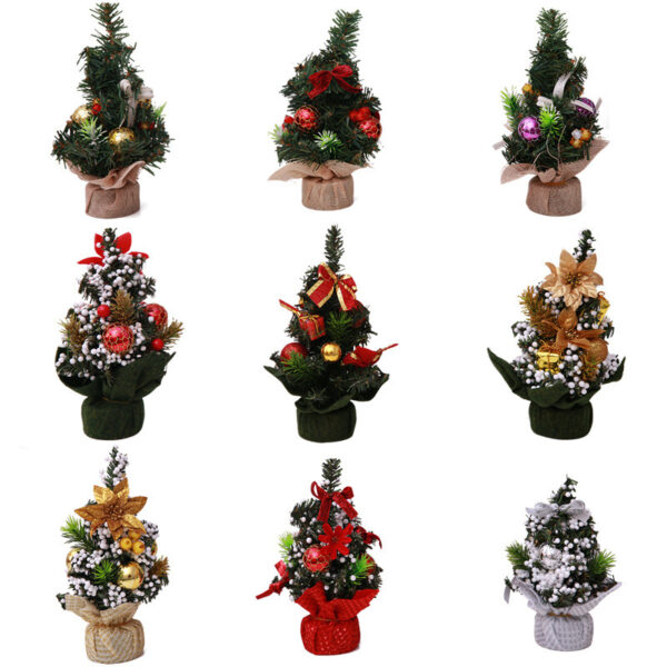 556171771406.jpg New Mini Christmas Tree Desktop Decoration