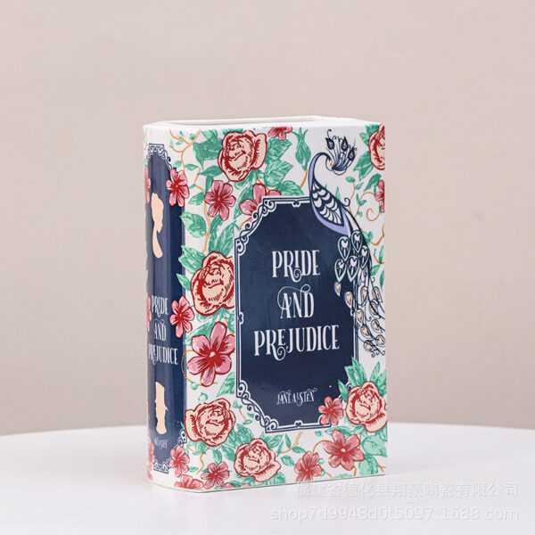 56f0bf9d-9bac-45f0-8f3d-67d0b45a08a8.jpg Creative And Personalized Book Ceramic Vase
