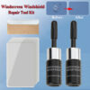 Automobile glass repair tool front windshield