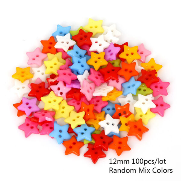 Colorful Buttons Handmade Diy Ornament Accessories