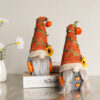 Pumpkin Sunflower Faceless Doll Dwarf Ornaments Window Decorations Harvest Festival Elf
