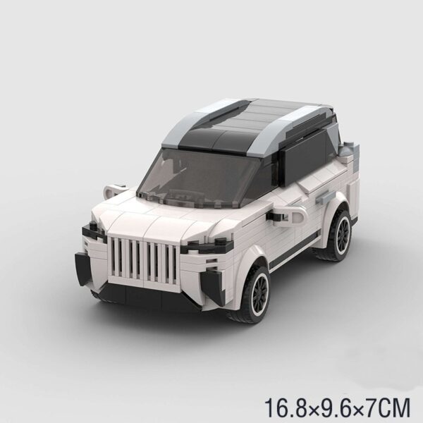 A Tesla Toy Car Piece-together Model Benefits Intelligence