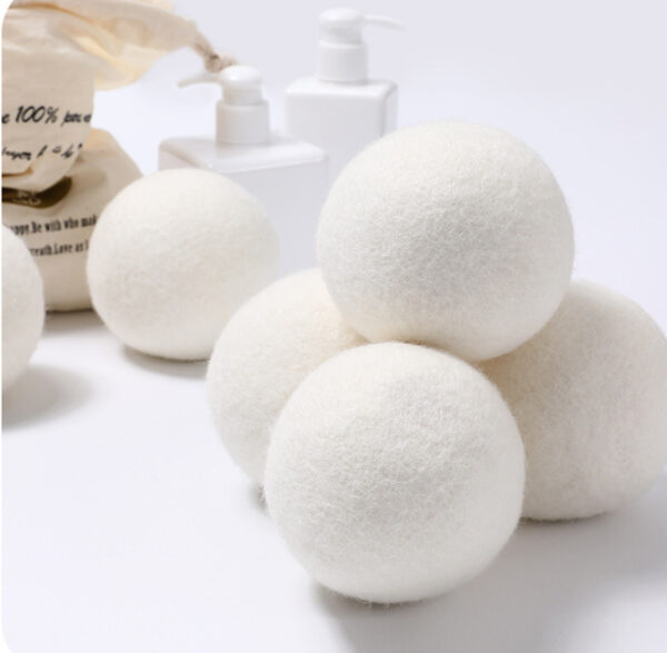 Wool Dryer Balls For Tumble Dryers Prevent Tangling And Reduce Wrinkles While Caring For Your Clothes During Drying