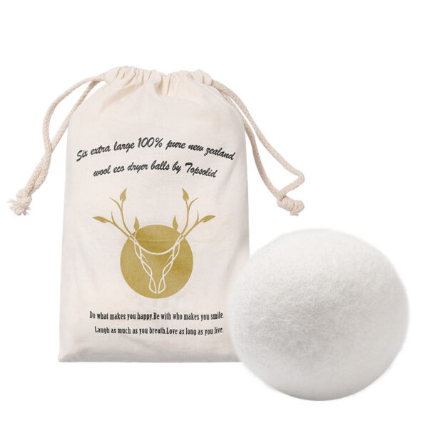 Wool Dryer Balls For Tumble Dryers Prevent Tangling And Reduce Wrinkles While Caring For Your Clothes During Drying