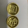 A Stylish And Simple Laser Engraved Commemorative Medallion For Home Use