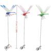 Simulation Dragonfly Grass Garden Decoration Clips