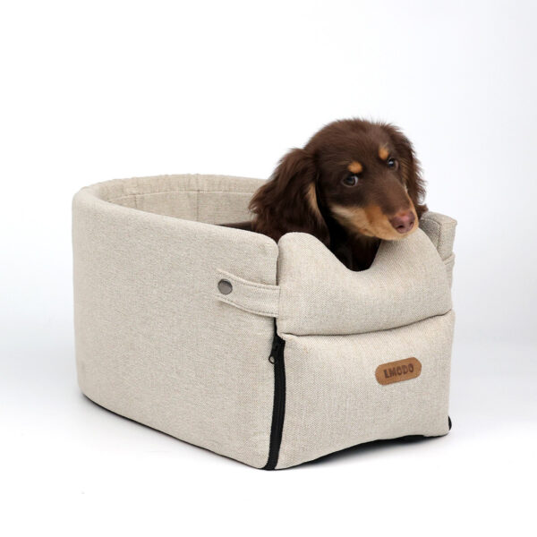 db5f66db-9c9c-437a-8e56-af31cdd77c46.jpg Car Central Dog Car Seat Bed Portable Dog Carrier For Small Dogs And Cats Safety Travel Bag Accessories Pet Products