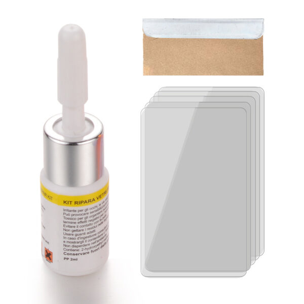 Automobile glass repair tool front windshield