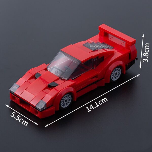 A Tesla Toy Car Piece-together Model Benefits Intelligence